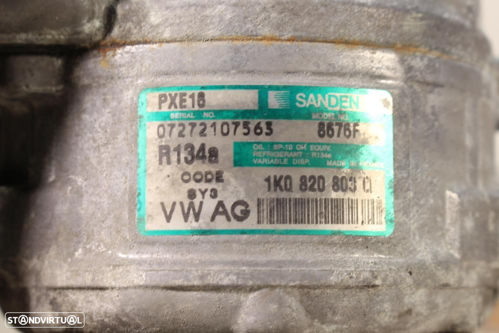 Compressor Do Ac / Ar Condicionado Seat Leon (1P1)  1K0820803q / 1K0 8 - 8