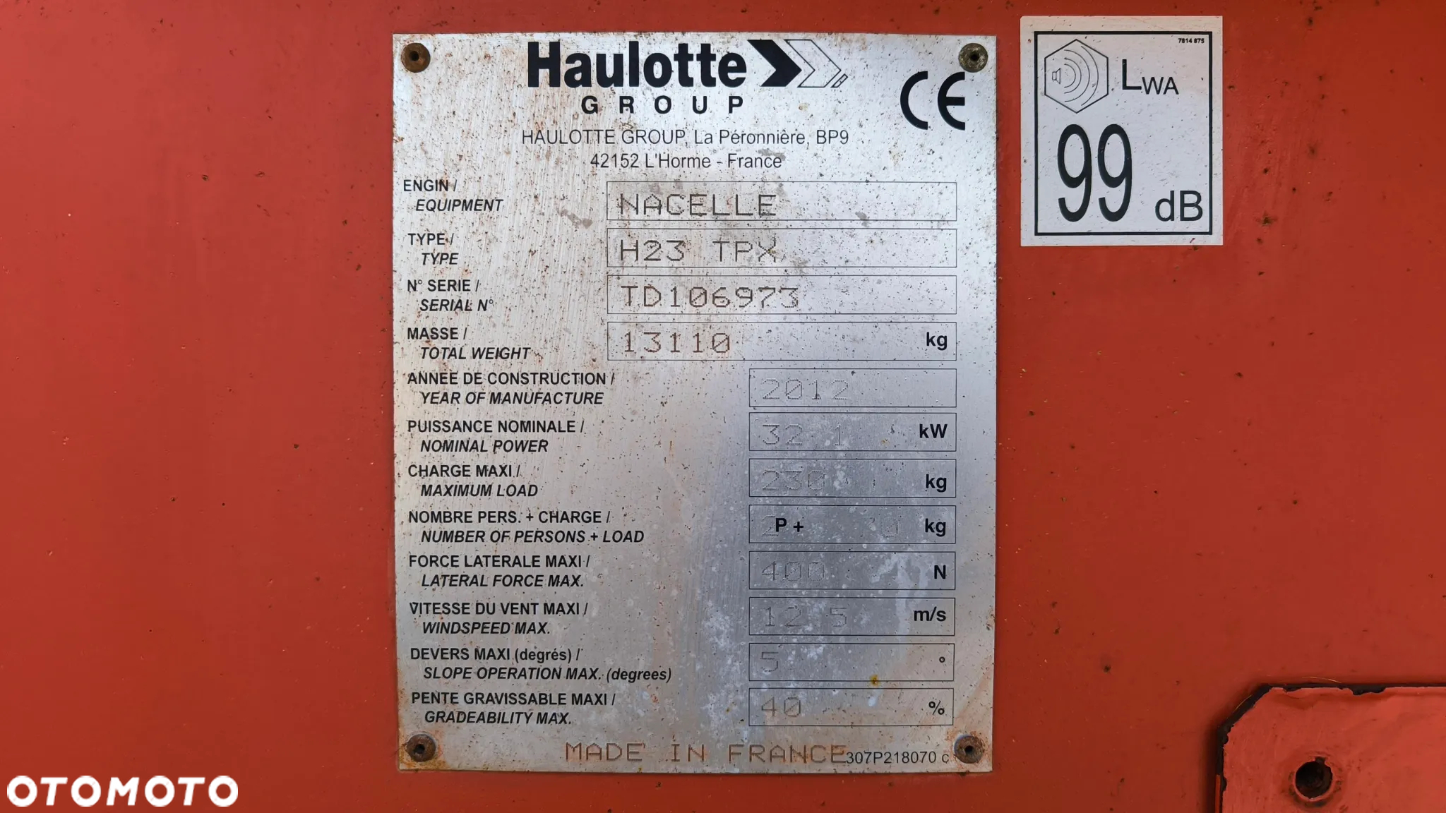 Haulotte H 23 TPX - 14