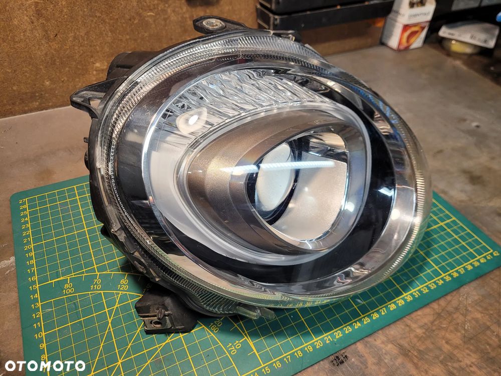 Reflektor Fiat 500 przedni OEM (prawy) - 2