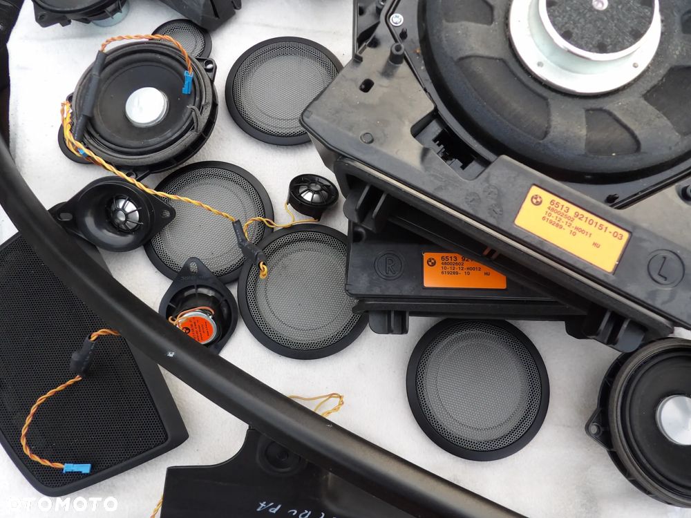 BMW -ORYGINALNE NAGŁOŚNIENIE - KOMPLET - HARMAN KARDON - F30 - 9290171 - 2