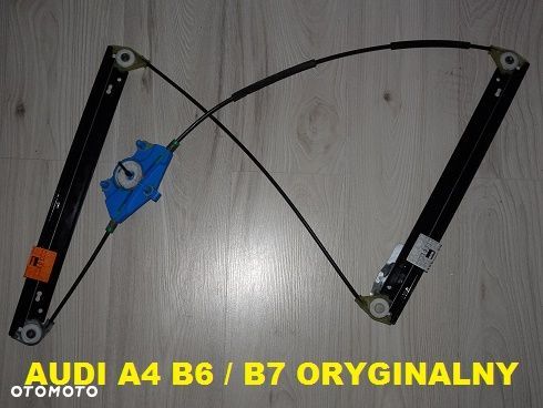 Audi A4 B6 B7 Podnośnik Mechanizm Szyby Przód Lewy Oryginał 00-08 #