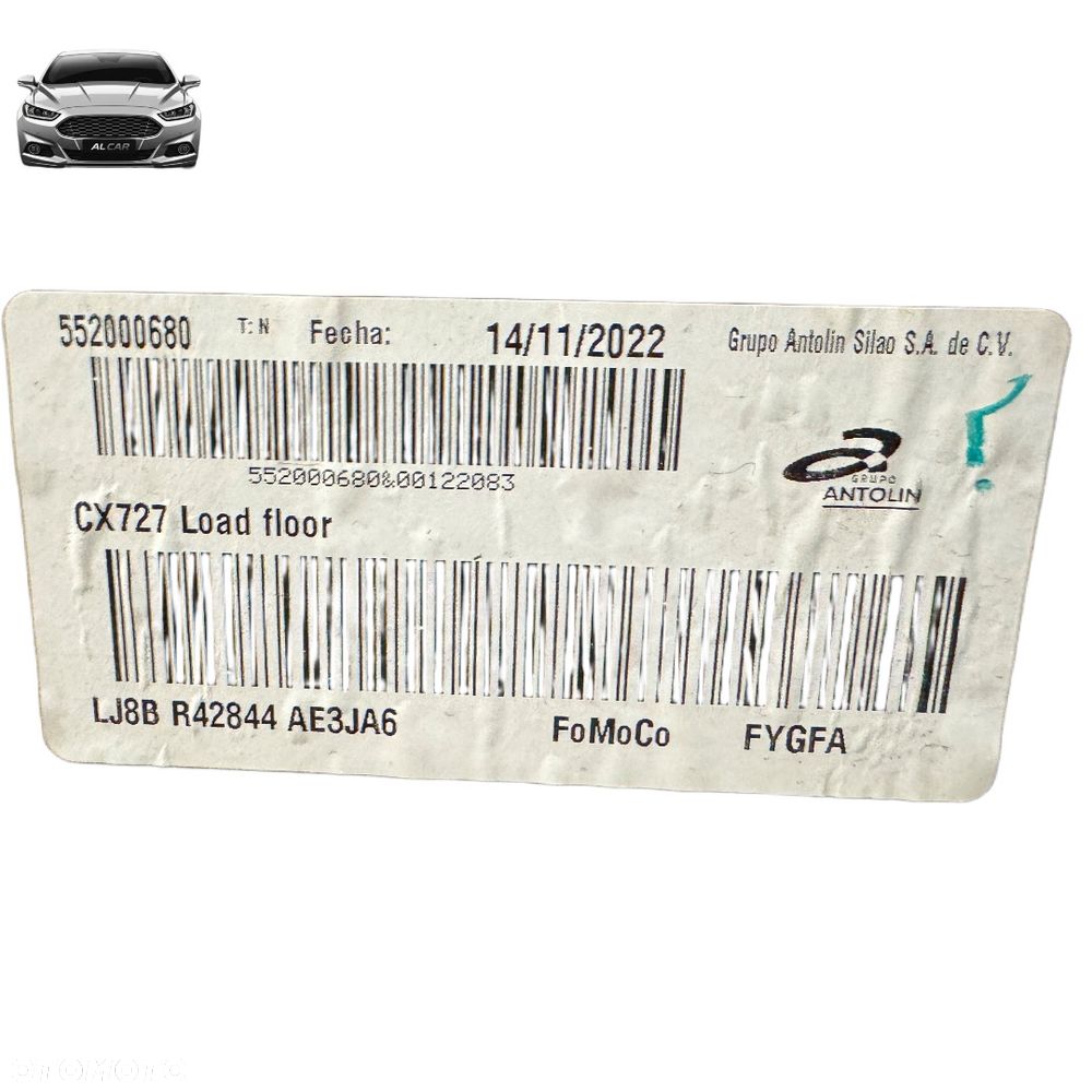 PODŁOGA BAGAŻNIKA FORD MUSTANG MACH-E LJ8B-R42844-AE - 3