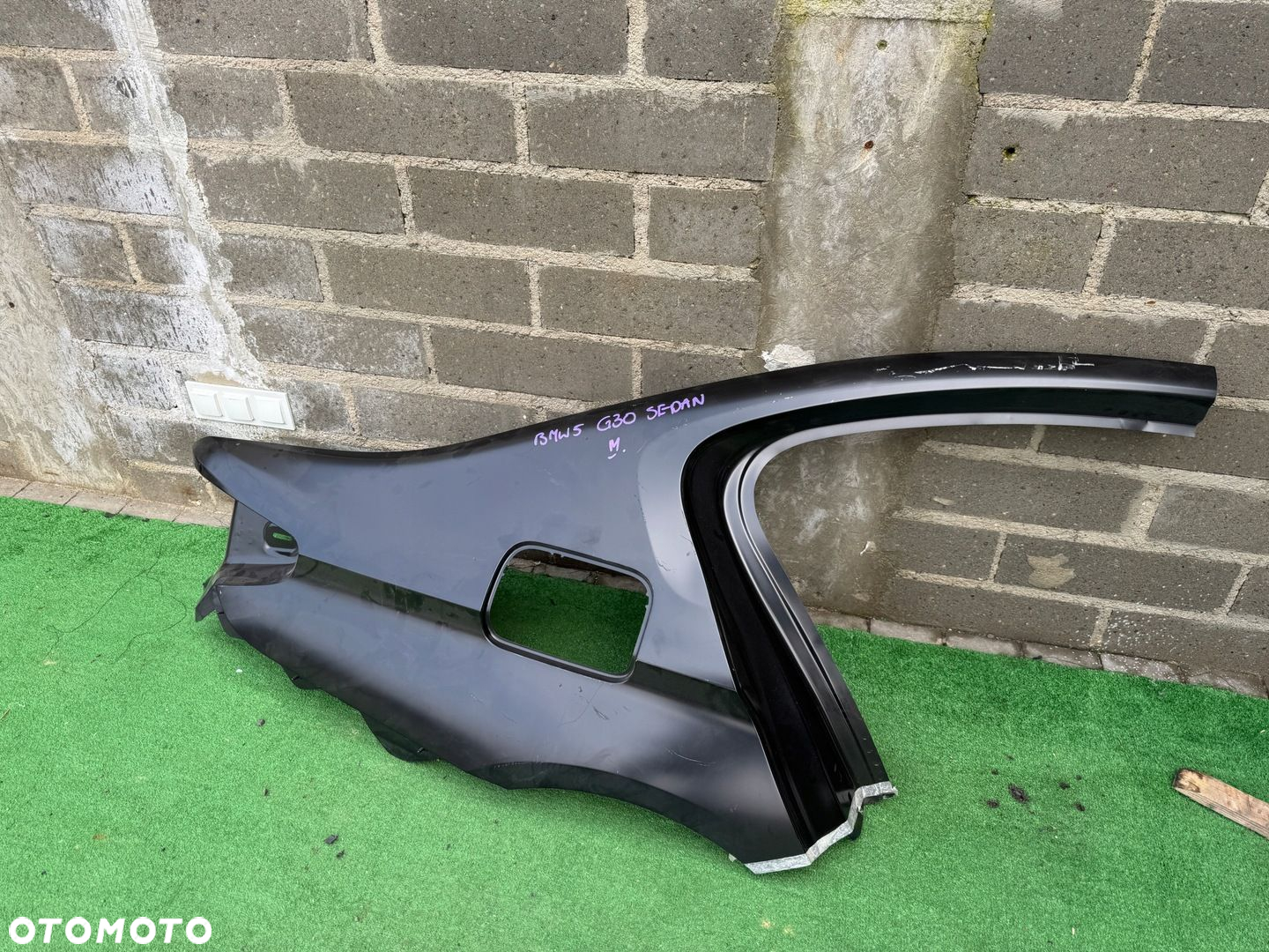 BMW 5 G30 SEDAN LIMUZYNA BŁOTNIK PRAWY TYLNY PRAWY TYŁ EU ORG - 3