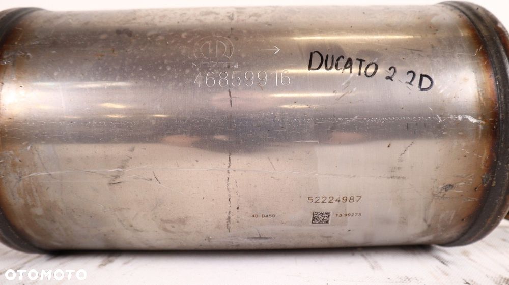 CITROEN JUMPER PEUGEOT BOXER FIAT DUCATO 2.2 HDI KATALIZATOR DPF 52224987, 46859916 - 7