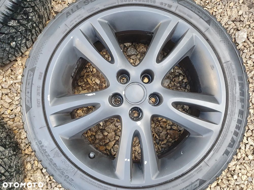 Skoda Fabia II Alufelgi 5x100 5.5Jx16H2 ET43 5J0601025B - 3
