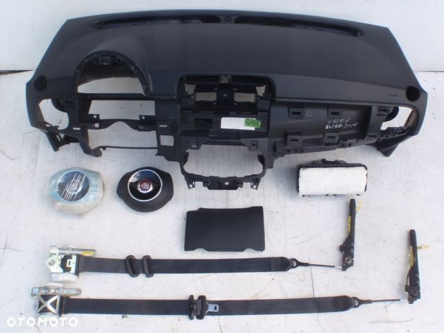 FIAT 500 AIRBAG AIR BAG PODUSZKA KIEROWCY CZARNA - 9