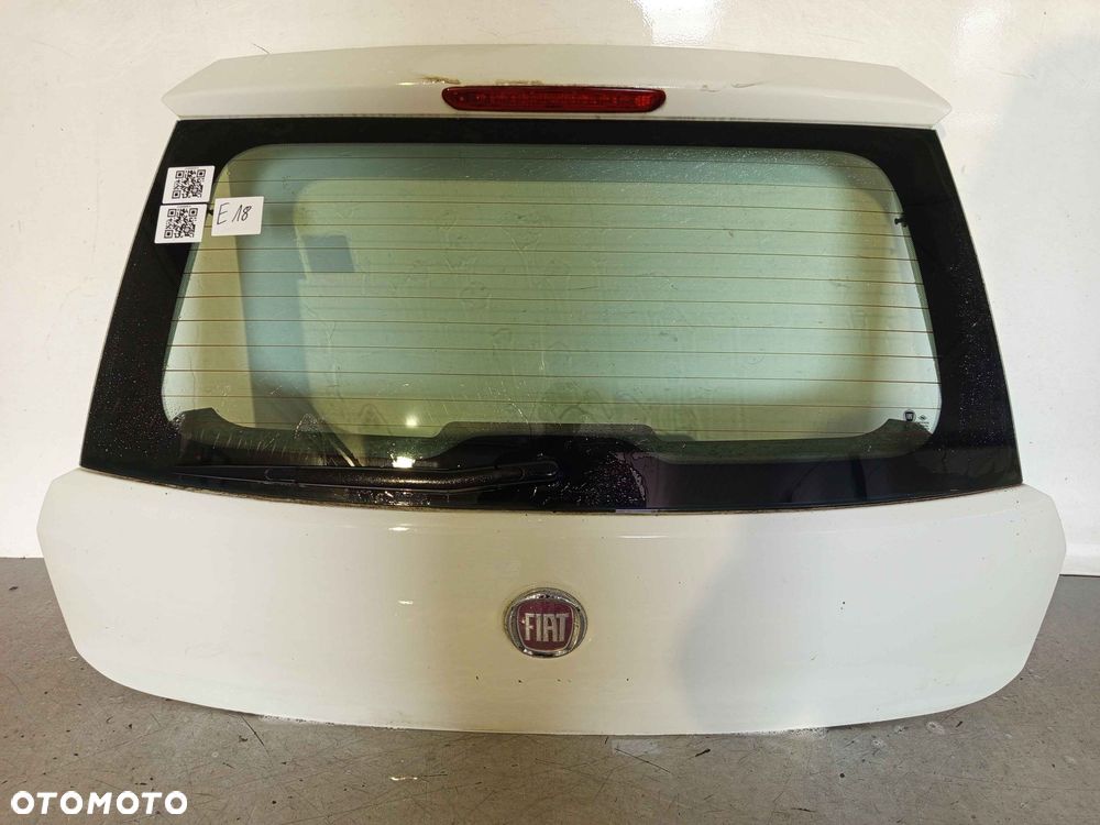+ KLAPA TYŁ TYLNA BAGAŻNIKA DO FIAT GRANDE PUNTO EVO 296/A BIAŁA - 1