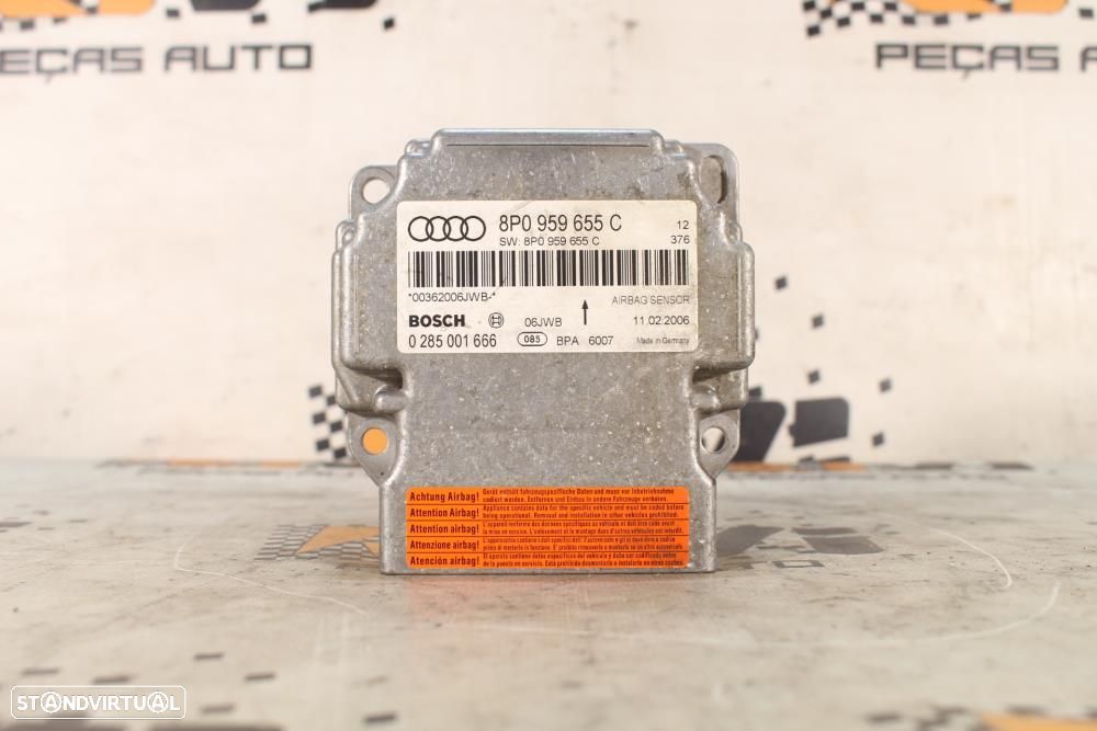 Centralina De Airbags Audi A3 (8P1)  8P0959655c / 0285001666 - 1