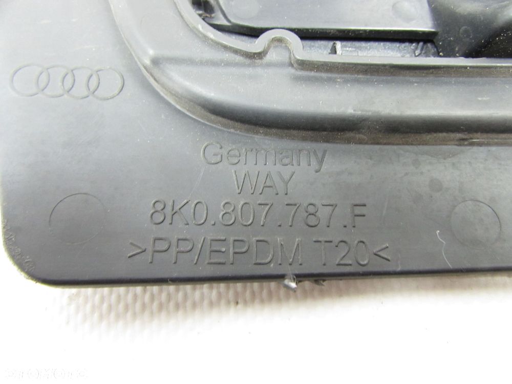 AUDI A4 B8 LIFT 11-15 ZASLEPKA SPRYSKIWACZA LAMPY XENON LEWA 8K0955275F 8K0807787F - 7