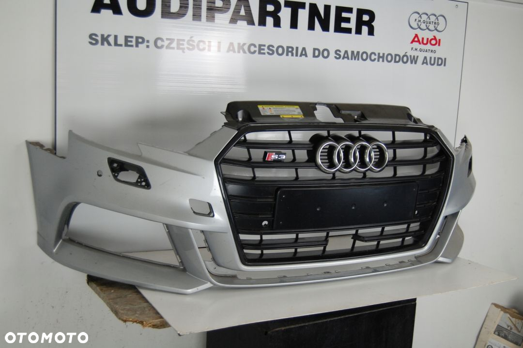 ZDERZAK AUDI S3 8V LIFT 2016-2019 BLACK LINE SEDAN 8v5 - 5