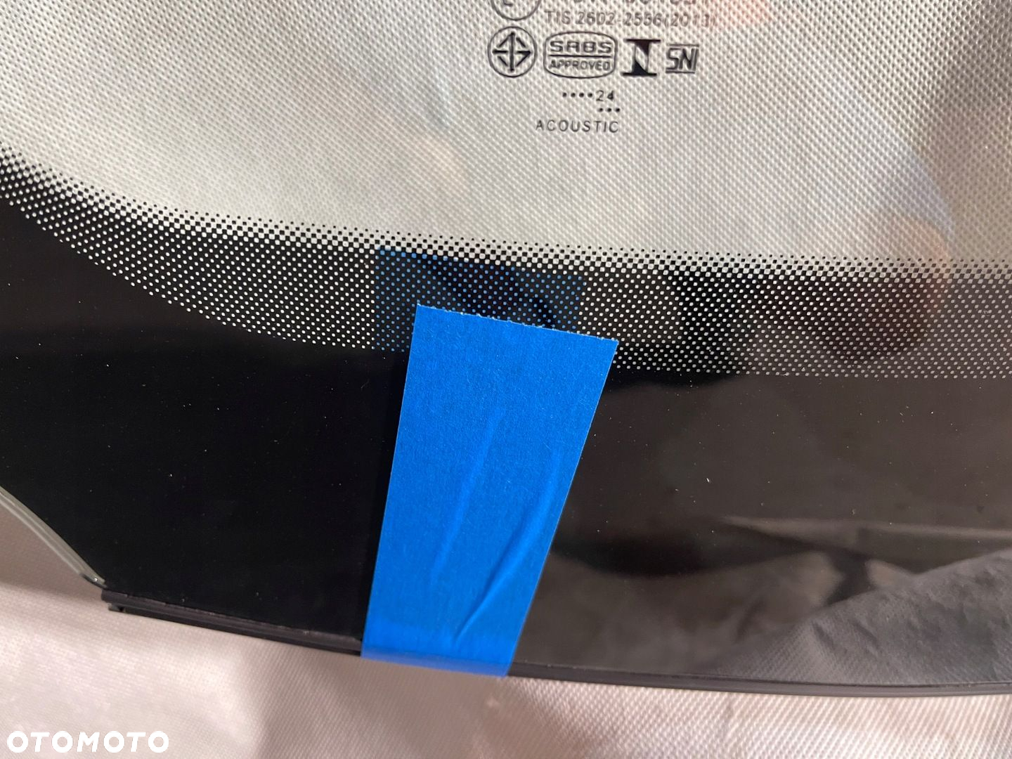 SZYBA PRZEDNIA CZOŁOWA NOWA AUDI Q7 SENSOR KAMERA ACOUSTIC PO 2006- - 3