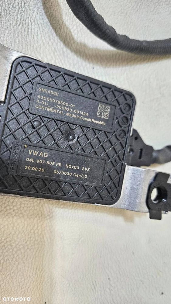 czujnik spalin nox vw crafter man 2.0 tdi 04l907805fb - 3