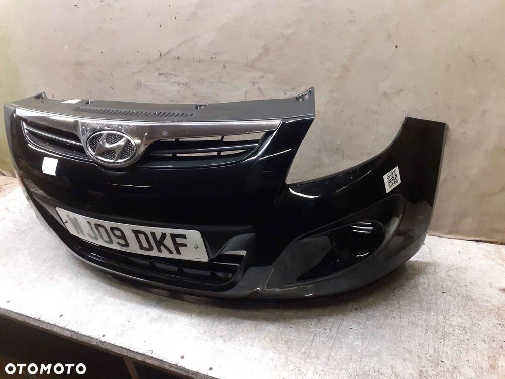 @ ZDERZAK PRZOD PRZEDNI HYUNDAI I20 CZARNY RB7 - 2