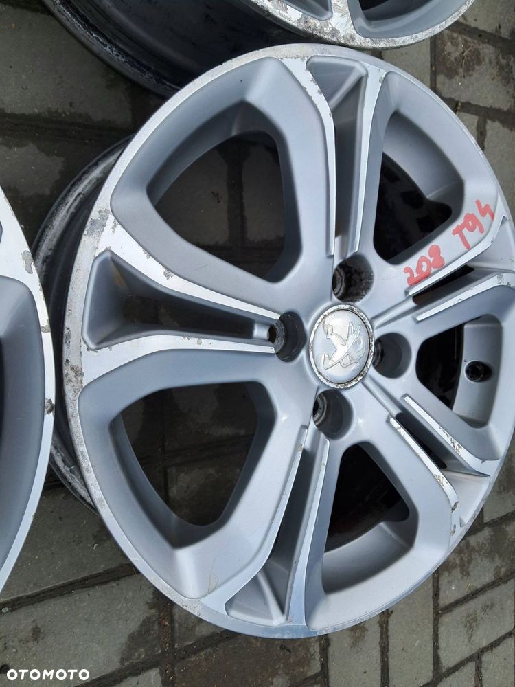 peugeot 208 felgi aluminiowe 16" 9673773677 et23 6" 4x108 - 10