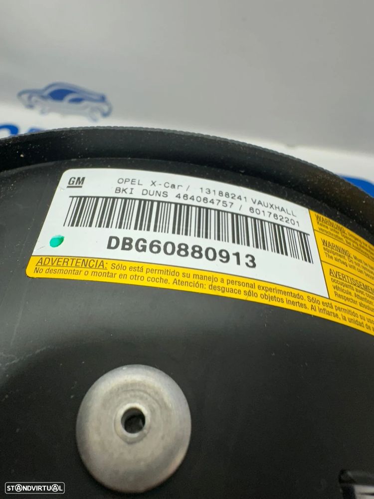 .Airbag Volante Guiador Original GM Opel 13188241 2000 - 2010 - 7