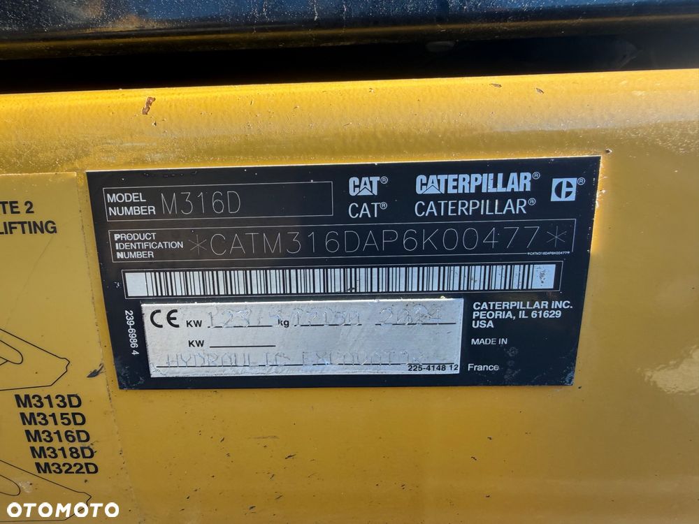Caterpillar M316D - 32