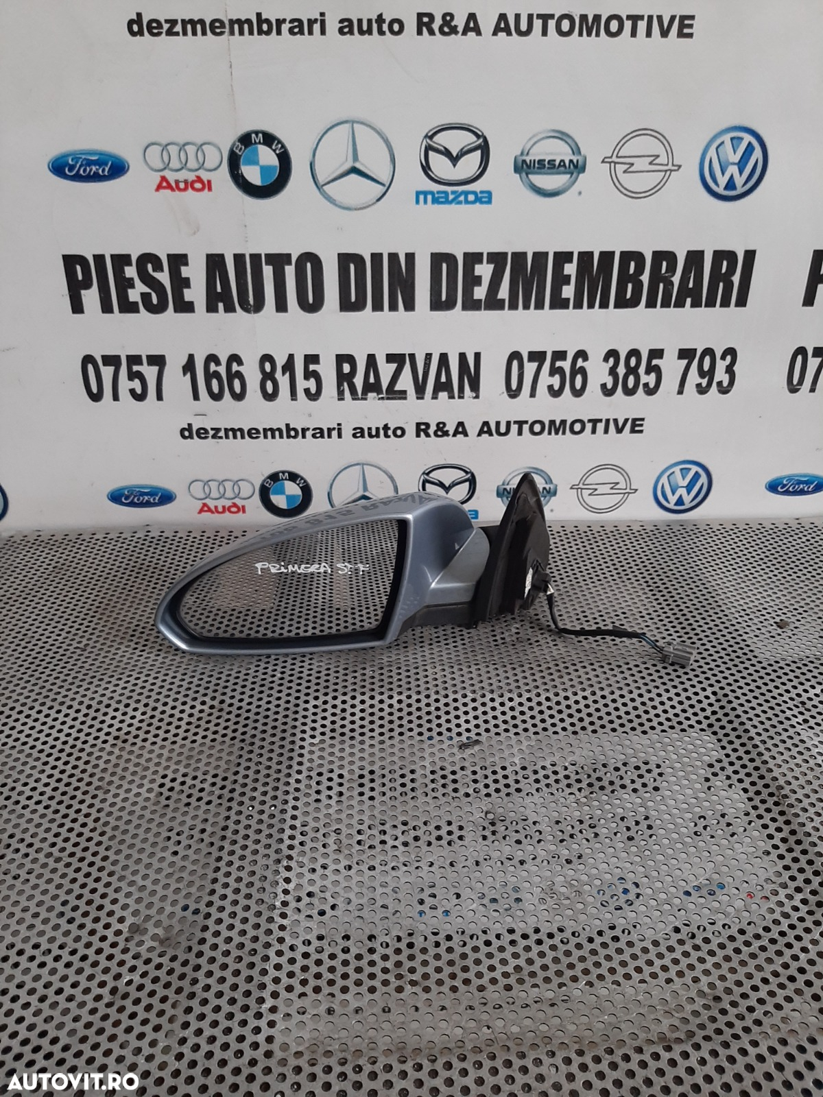 Oglinda Stanga Nissan Primera An 2003-2004-2005-2006-2007-2008 Electrica Vanduta De Firma Cu Garant - 2