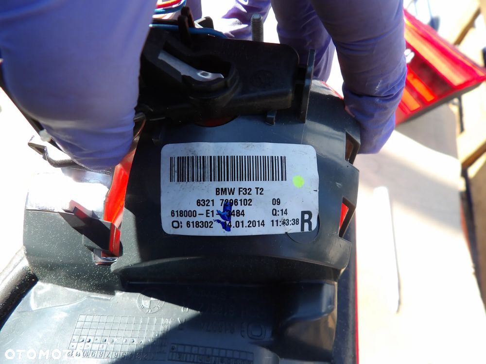 BMW - F32 - PRAWA LAMPA TYLNA - EUROPA - 7296102 - 3