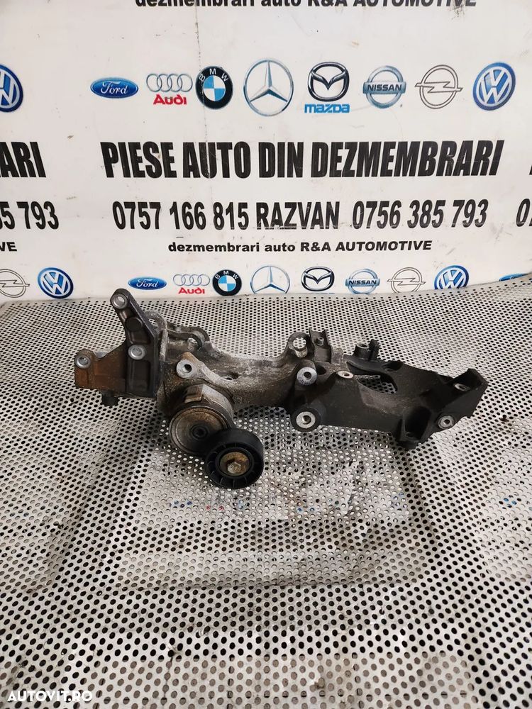 Suport Rola Accesorii Alternator Compresor Clima Citroen C5 C6 C8 C-Crosser Peugeot 4007 Mitsubishi - 1