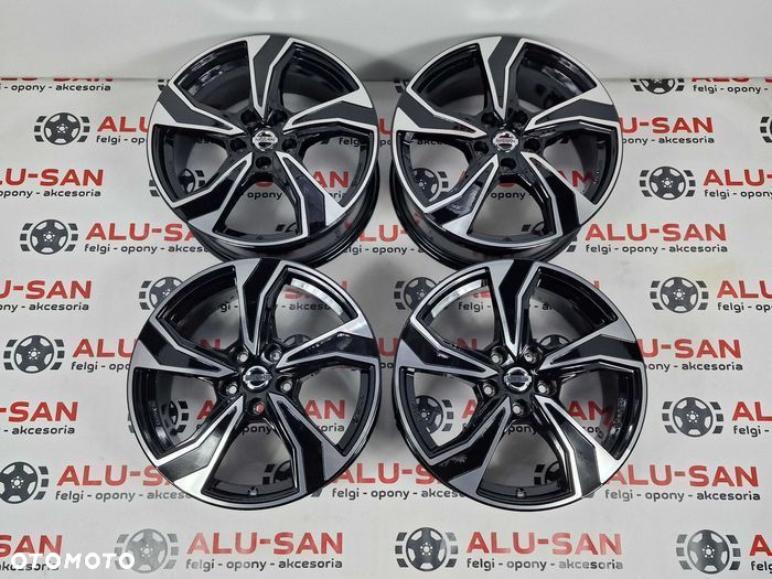 NOWE alufelgi NISSAN 18" 5x114,3 Juke Primera Qashqai - Czarne - 4