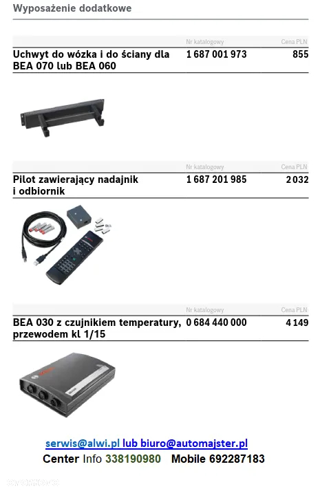 BEA 550 UNI Kombi 1687230506 zestaw pakiet - 12