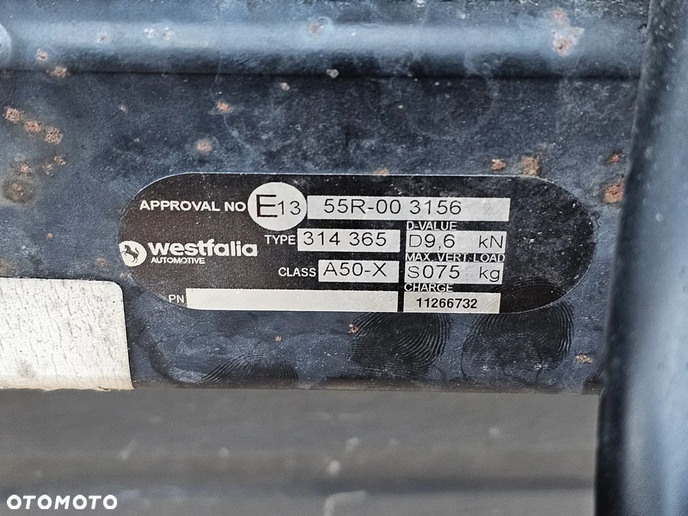 HAK HOLOWNICZY WIĄZKA MODUŁ 13 PIN OPEL ASTRA J KOMBI WESTFALIA ORYGINAŁ - 8