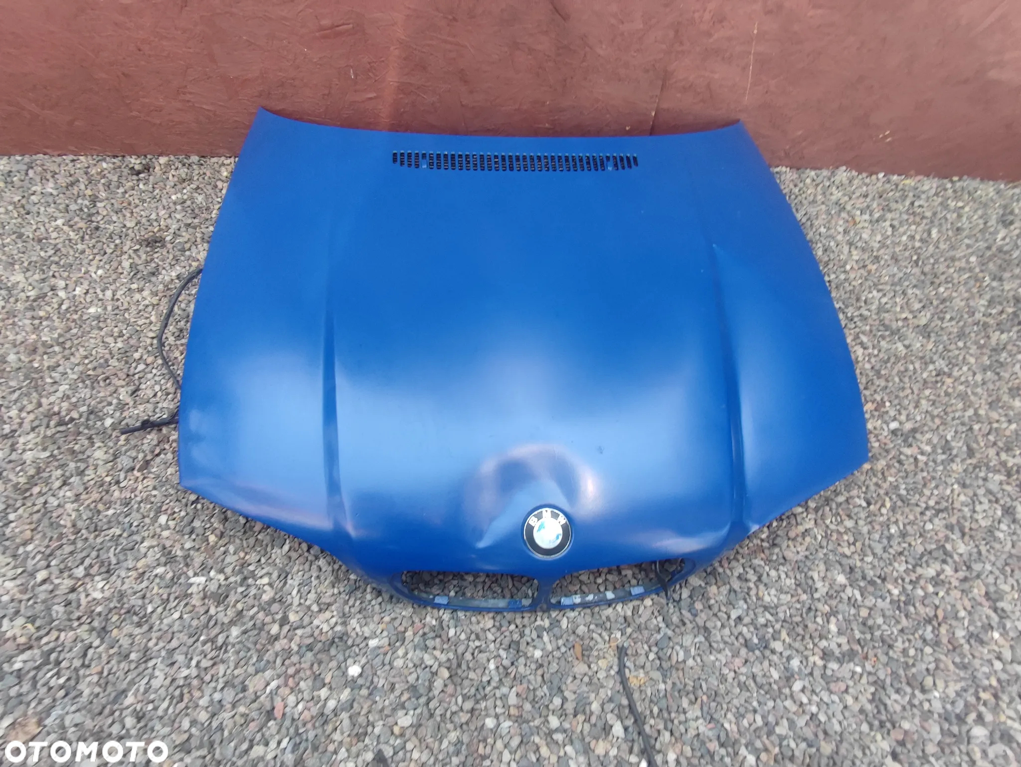 BMW E46 COUPE / CABRIO ORYGINALNA MASKA / POKRYWA SILNIKA PRZED-LIFT DO DRIFTU / GRUZ O NR. 41 61 8 237 725 OEM - 6