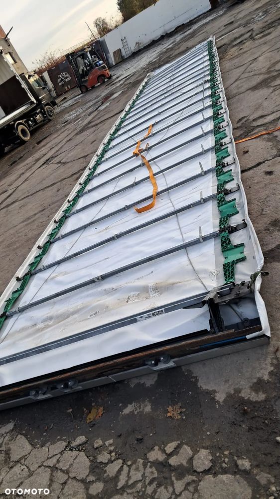 Kompletny dach KRONE - EDSCHA  wózek + poprzeczki + plandeka - naczepy KRONE , KOGEL , WIELTON ---  EDSCHA ULTRALINE --- - 2