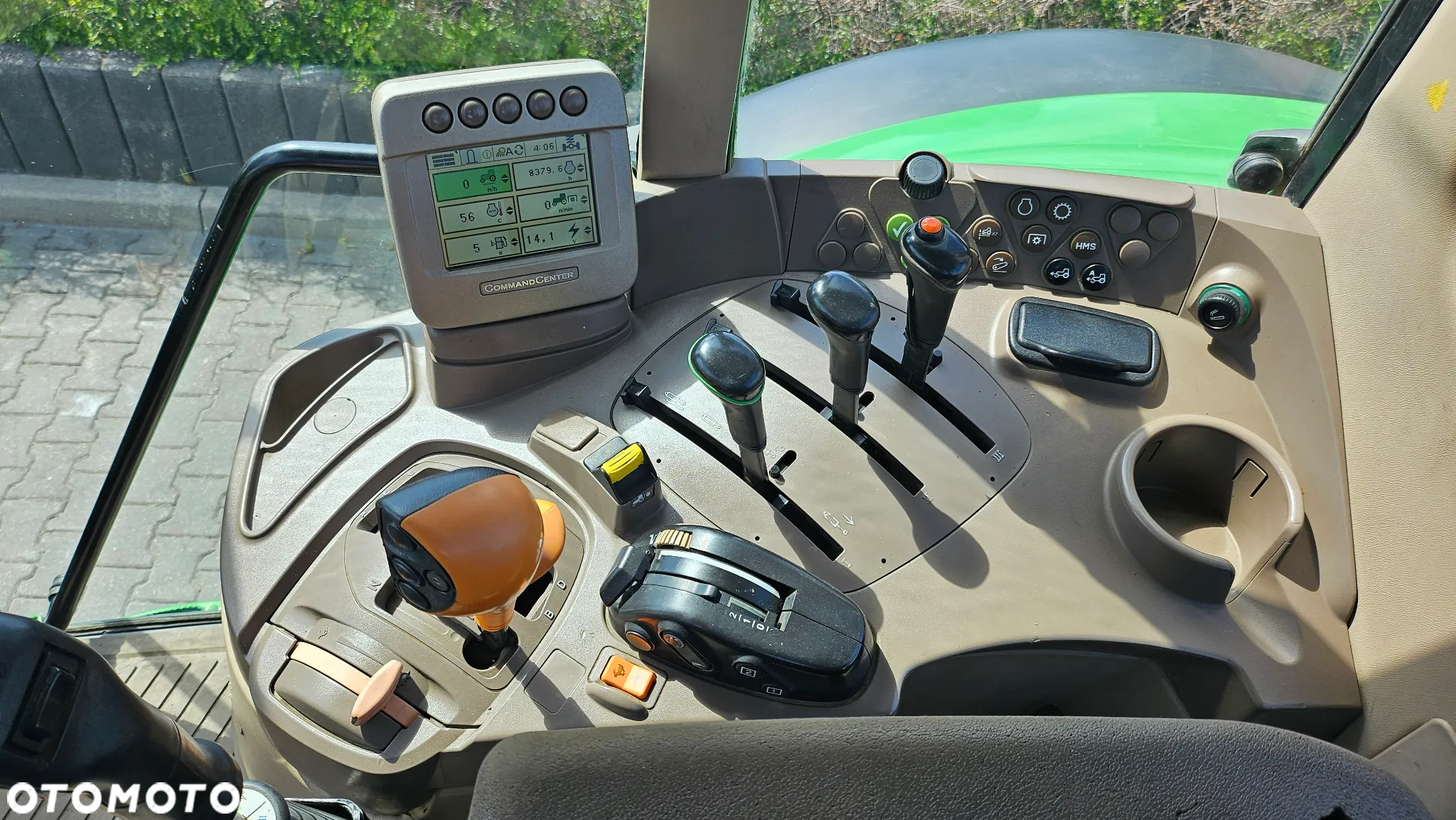 John Deere JD 6830 Premium + ładowacz, 6 cyl, nowe opony, pneumatyka, stan bdb! - 15