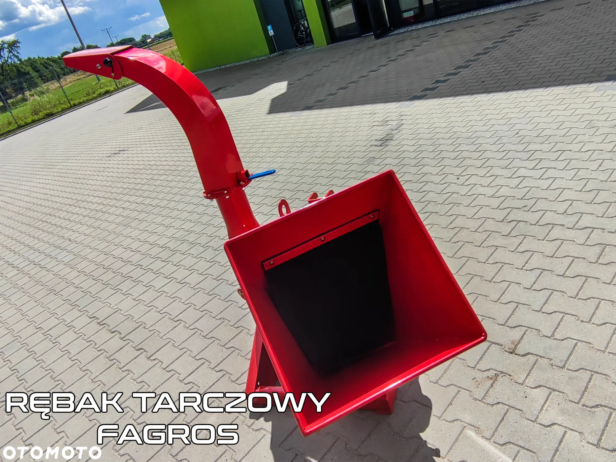 HIT -WYPRZEDAŻ- Solidny Rębak do drewna gałęzi Rozdrabniacz tarczowy BX - 7