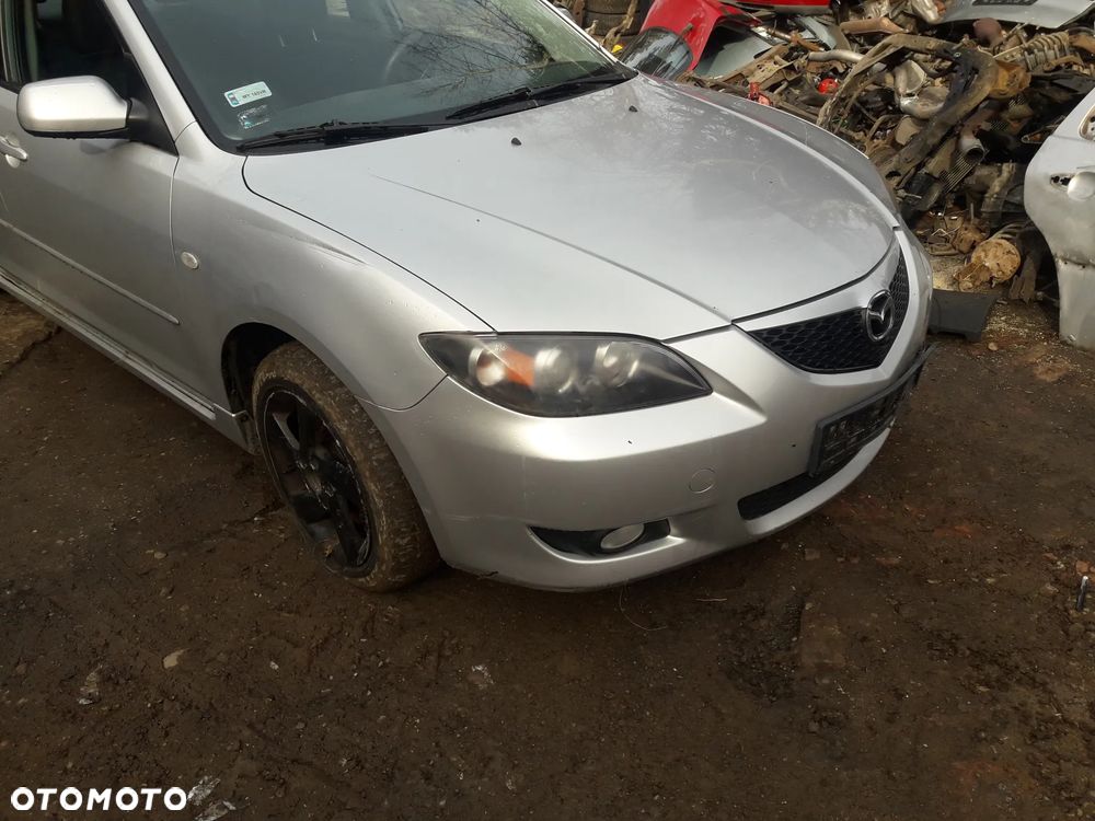 Mazda 3 BK 03-09  Sedan Maska szyba pas zamek belka zderzak pas atrapa 22 - 4