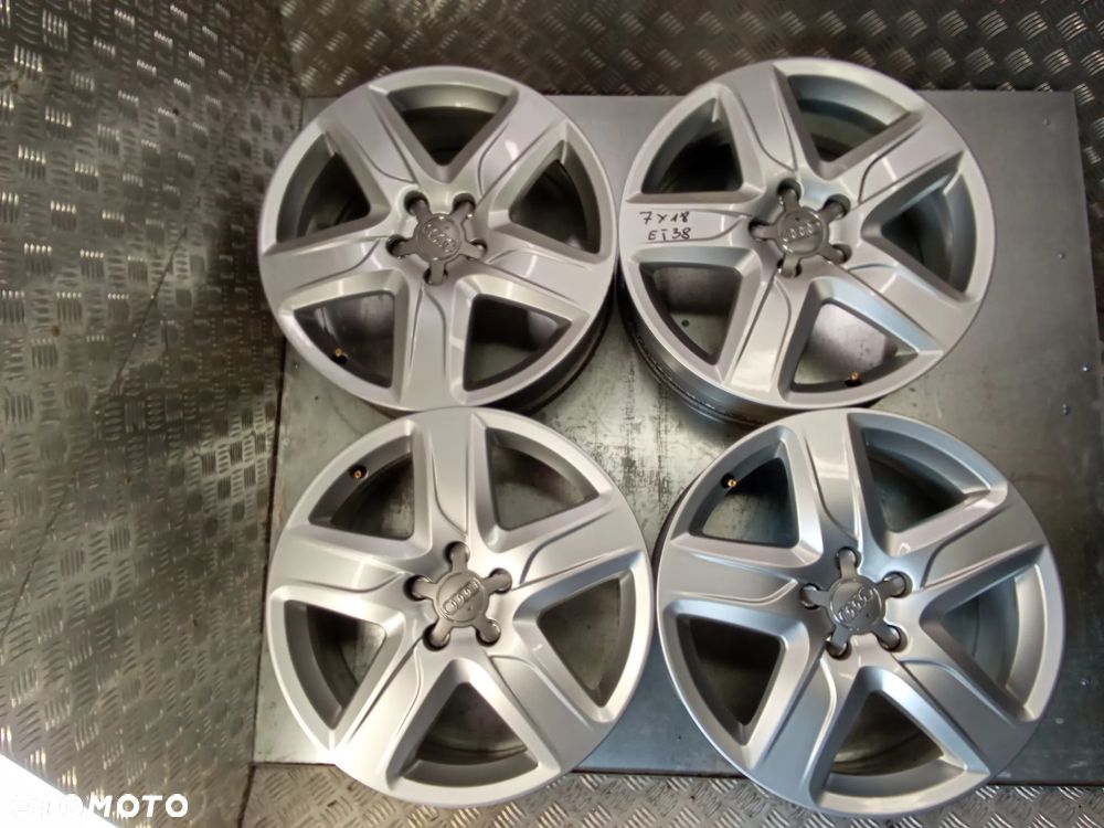 Felgi Audi A6 C7 C8 Allroad A8 D5 7Jx18 et38 5x112 - 1