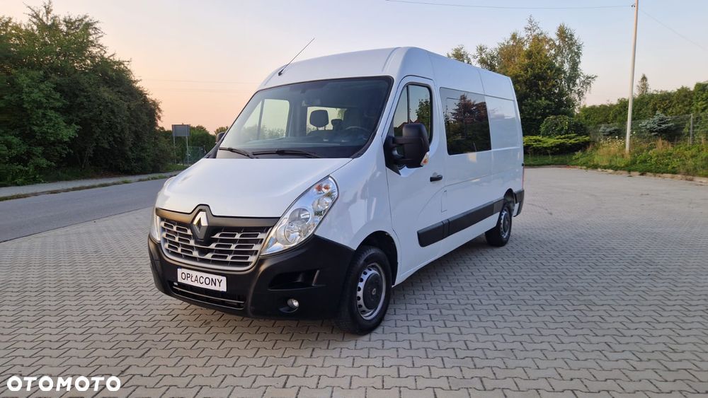 Renault MASTER L2H2 Klima Elektryka Tempomat Kamera Dubel Kabina Brygadówka 7os. Serwis - 20