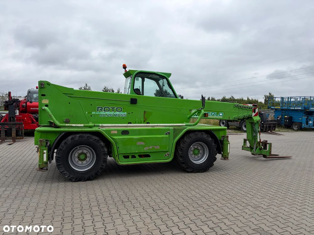 Merlo 40.26 ROTO  + kosz Ładowarkoa teleskopowa obrotowa - 8