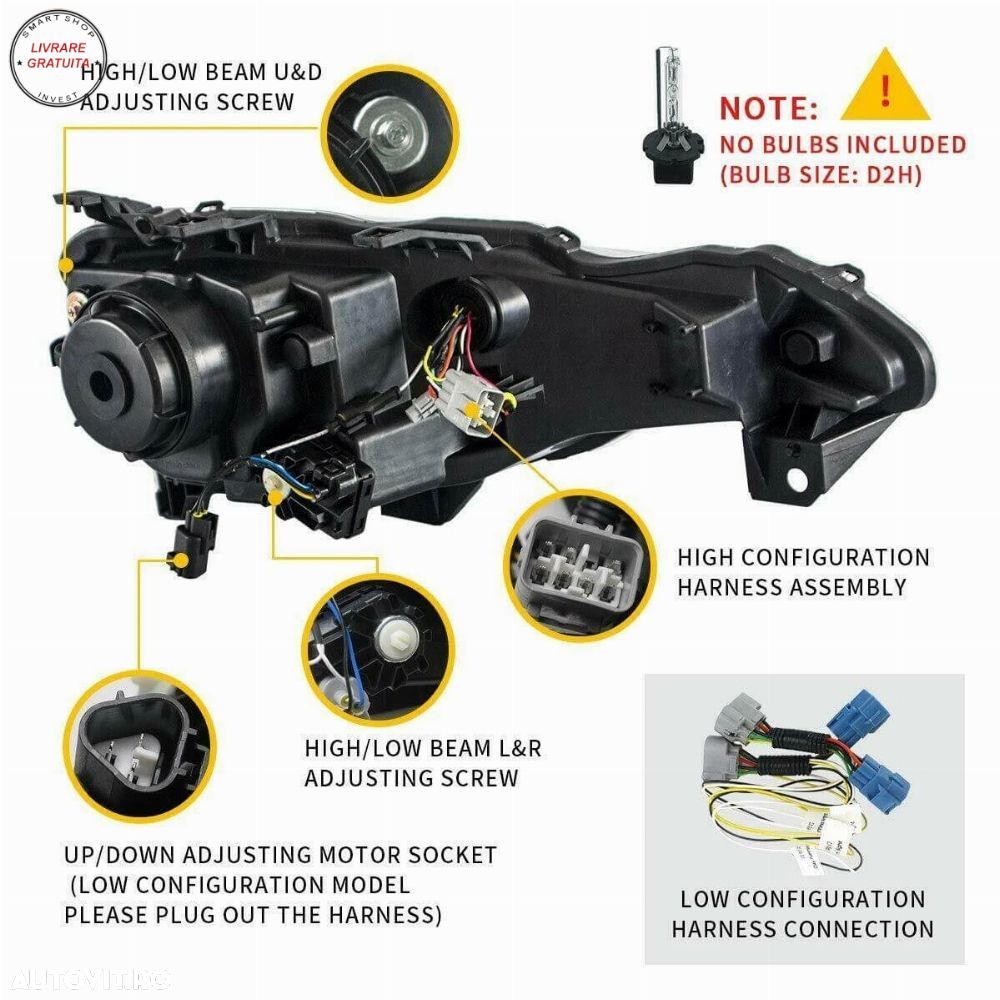 Faruri si Stopuri LED compatibile cu Toyota 86 (2012-2019) Subaru BRZ (2012-2018) - livrare gratuita - 13