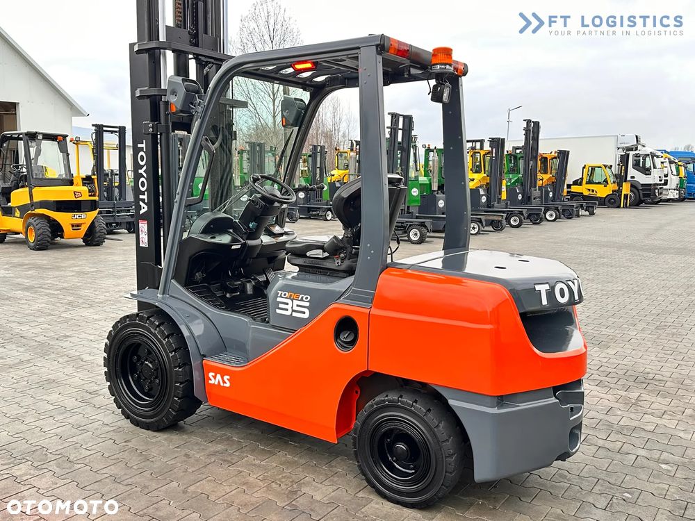 Toyota 52-8FDJF35 / DIESEL / 2016 / JEDYNE 2096 MOTOGODZIN / WOLNY SKOK / DUPLEX / JAK NOWA - 36