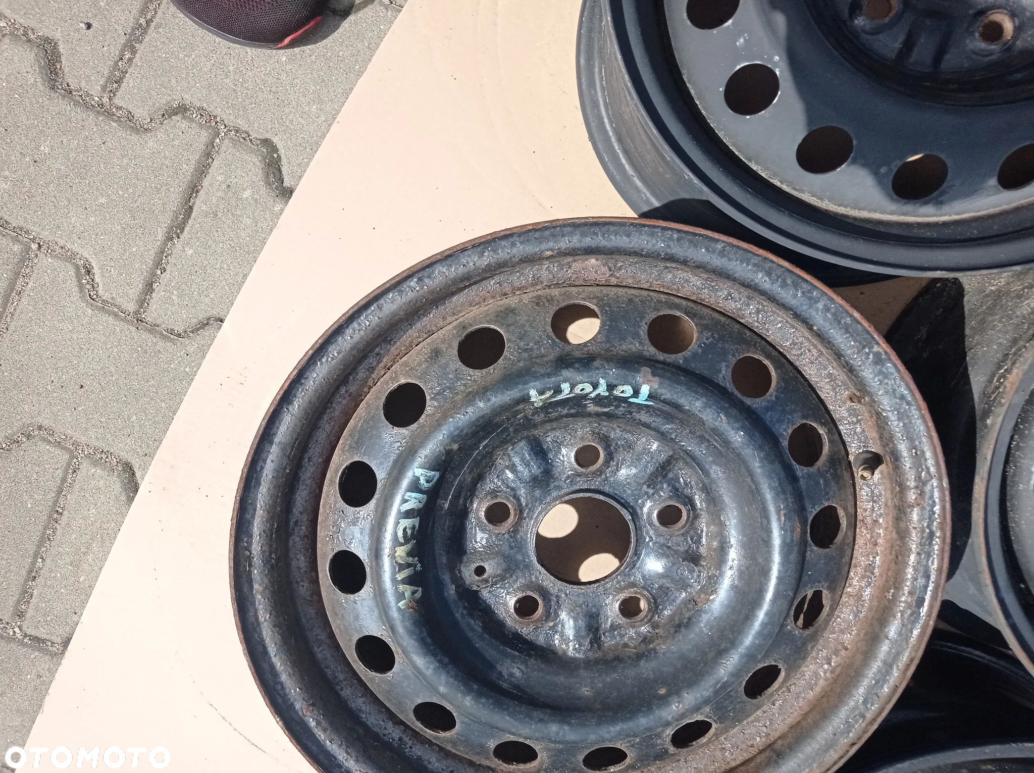 FELGI KOMPLET TOYOTA PREVIA 15 6,5J 4 SZTUKI - 4