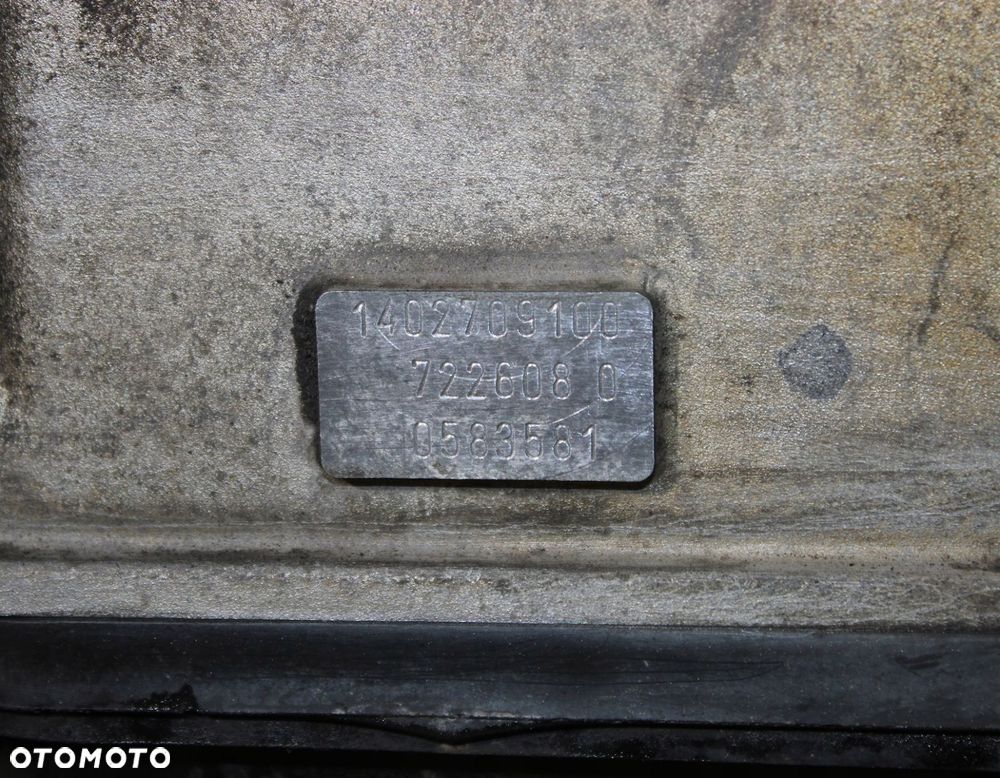SILNIK DIESEL MERCEDES W210 E300 3.0 TD 606 962 + SKRZYNIA AUT 722 608 - 12