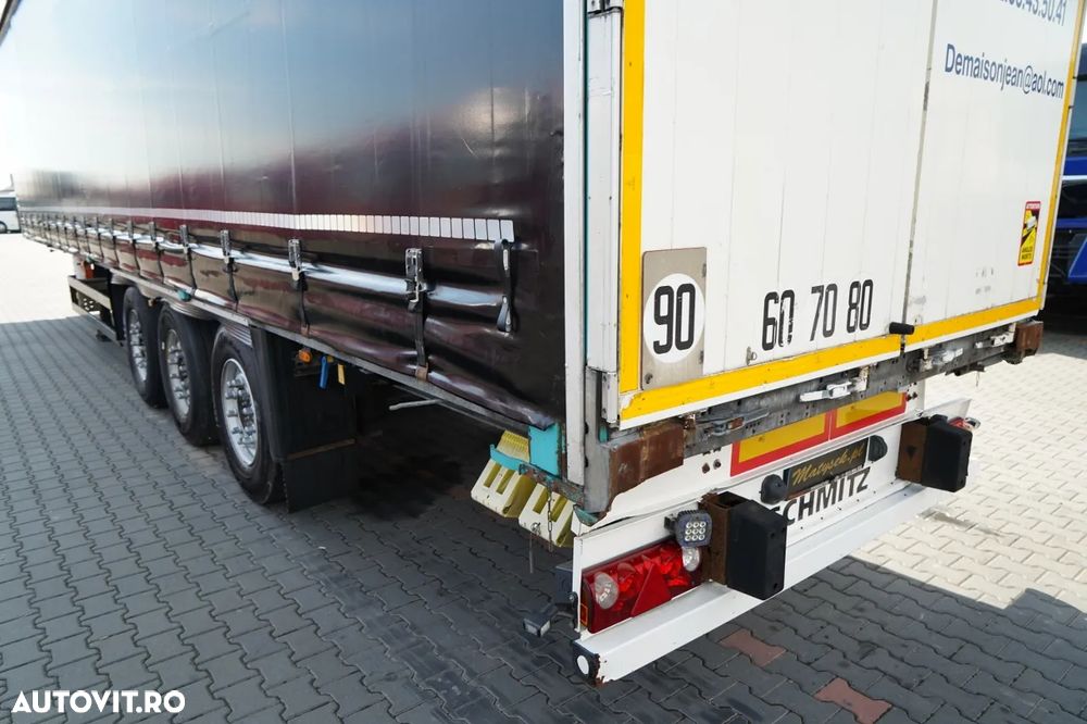 Schmitz Cargobull CORTINĂ / STANDARD / AXĂ RIDICABILĂ - 13
