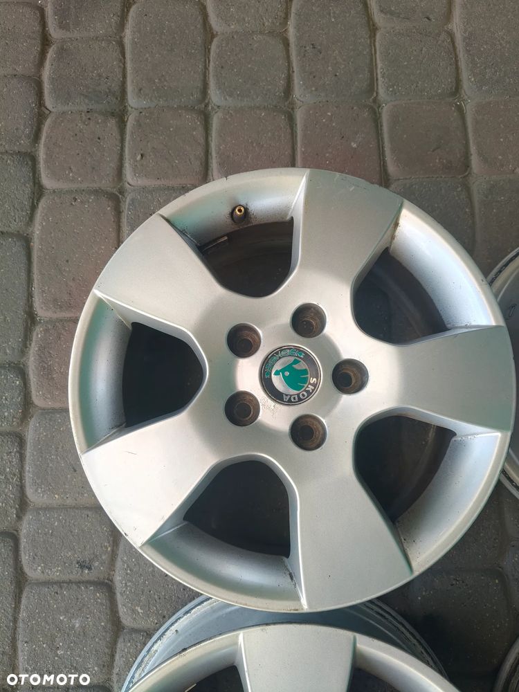 ALUFELGI ORYG. SKODA 6.5Jx15 ET50 5x112 - 2