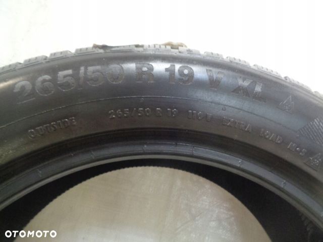 2X CONTINENTAL WINTERCONTACT TS850P 265/50R19 110V MGT XL - 12