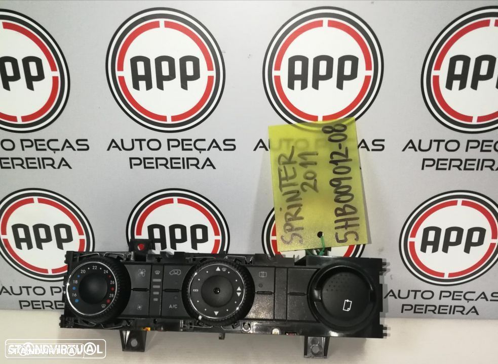 Comandos AC Sofagem Climatronic Mercedes Sprinter de 2009/2011, refªs: 5HB00912-00, 5HB009012-08. - 1