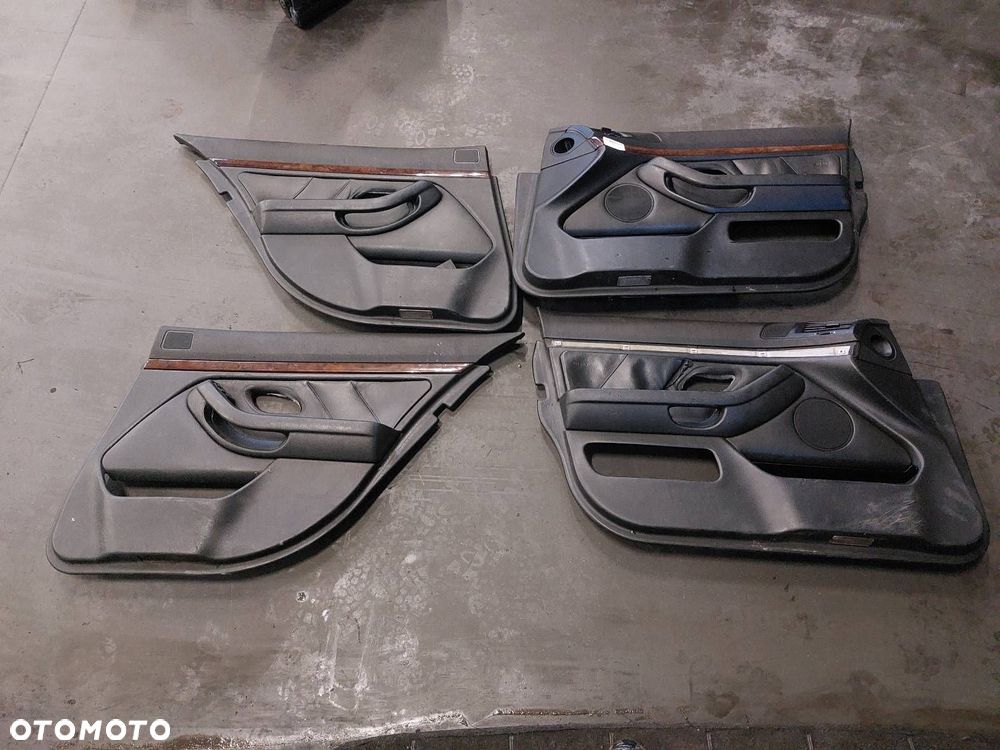 FOTELE LEWY + PRAWY PRZÓD + KANAPA TYŁ + BOCZKI SKÓRA BMW E39 KOMBI - 13