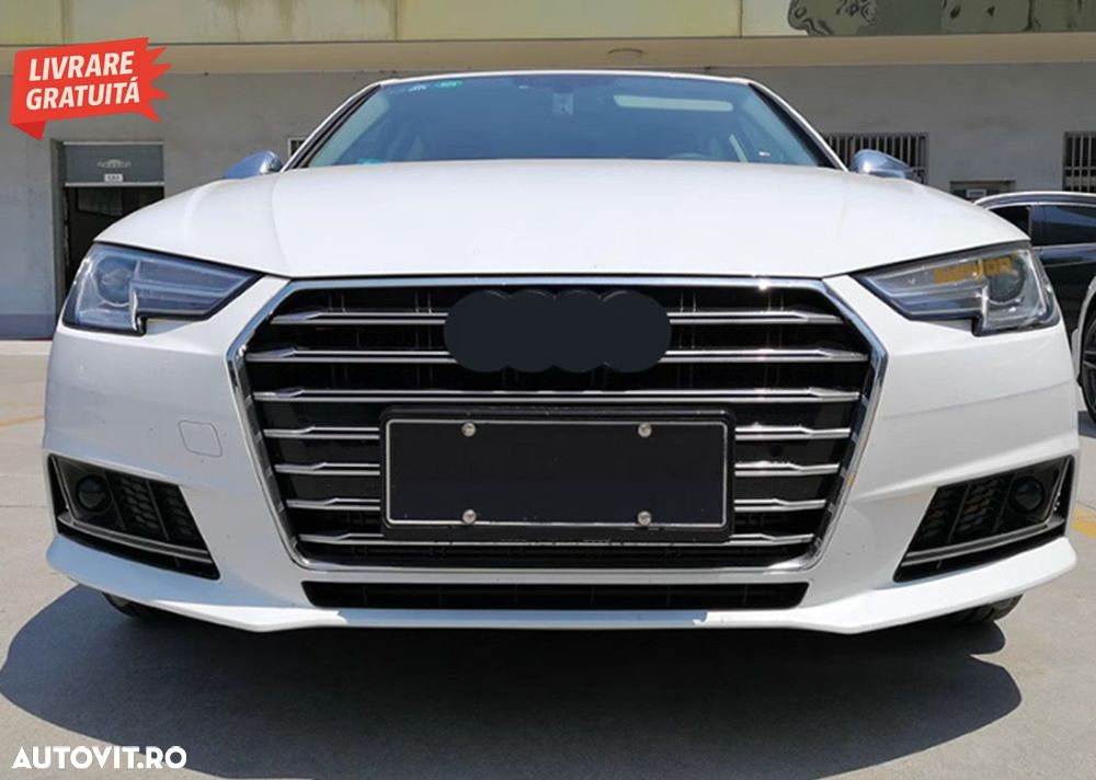 Grile Laterale Audi A4 B9 Sedan Avant (2016-2018) RS4 Design Silver Edition- livrare gratuita - 10