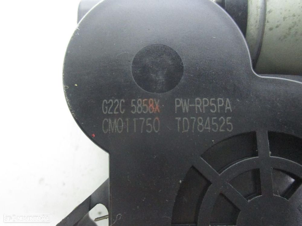 MOTOR ELEVADOR DE VIDRO TRASEIRO ESQUERDO MAZDA 3 2004 - 1