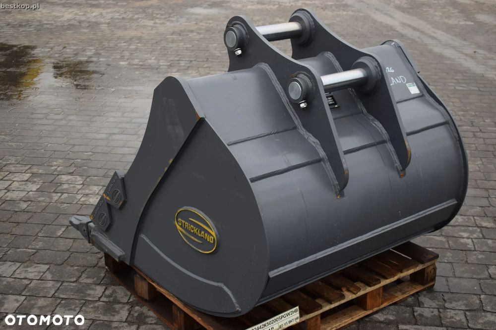 Strickland BT-13 HD 120 cm Łyżka kopiąca z zębami na złącze typu Miller Ø65 0.9m3 120cm - 7