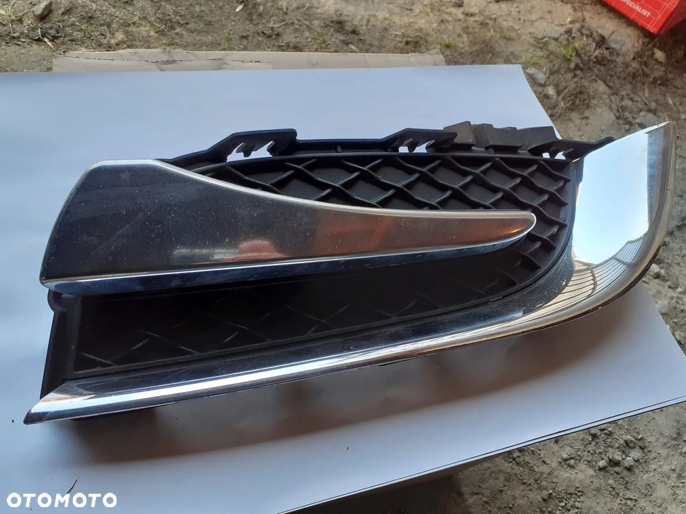 12236 Atrapa kratka zderzaka przód lewa Jaguar XF X250 LIFT - 2