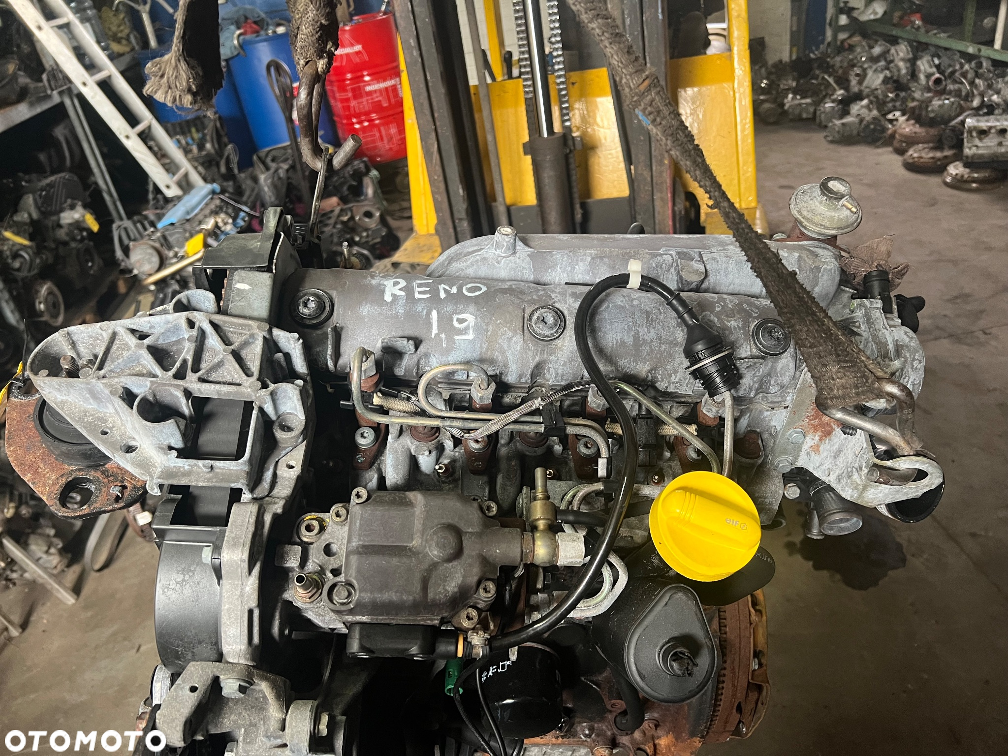 Silnik Kango Clio II 1.9 DTI F9Q7 F8T przebieg 95 tys km - 5