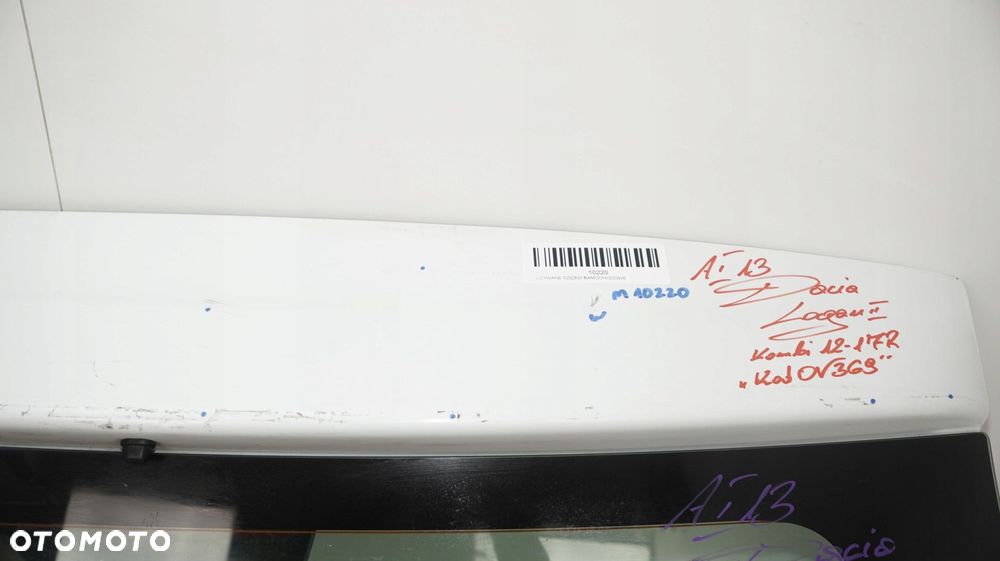KLAPA TYŁ BAGAŻNIKA DACIA LOGAN II 12-17R KOMBI OV369 - 9