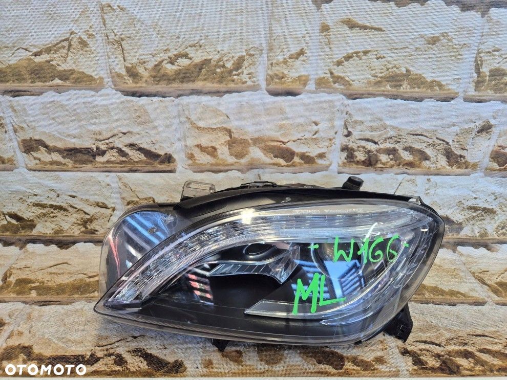 Reflektor Przód strona lewa Mercedes-Benz ML W166 xenon skrętny ils - 8